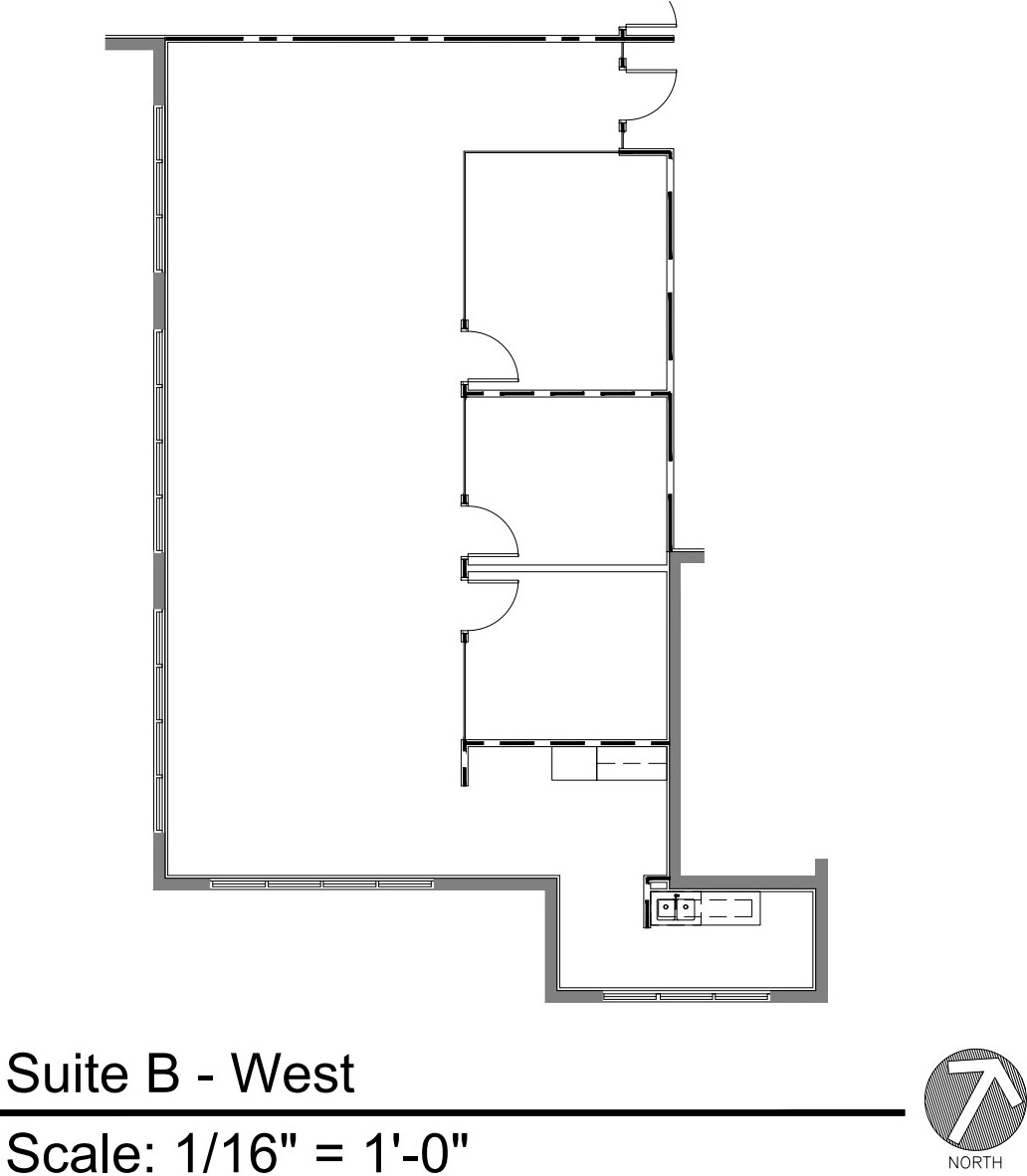 Floor plan for Suite B-220