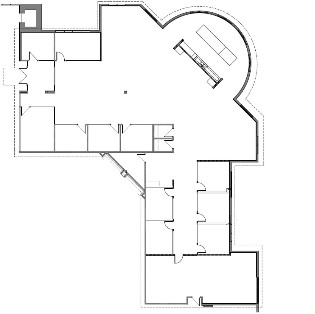 Floor plan for Suite D-205